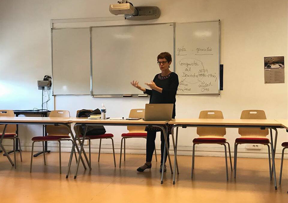Participación de la Directora del Profesorado Universitario de Letras en tres seminarios en París
