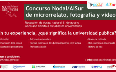 NODAL y ALSUR lanzan concurso de microrrelato, fotografía y video sobre el centenario de la reforma