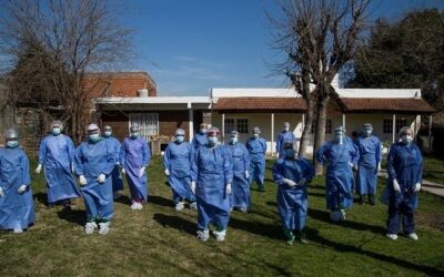 DetectAr: Estudiantes de Enfermería y Kinesiología participan como voluntarios/as en Morón y Hurlingham