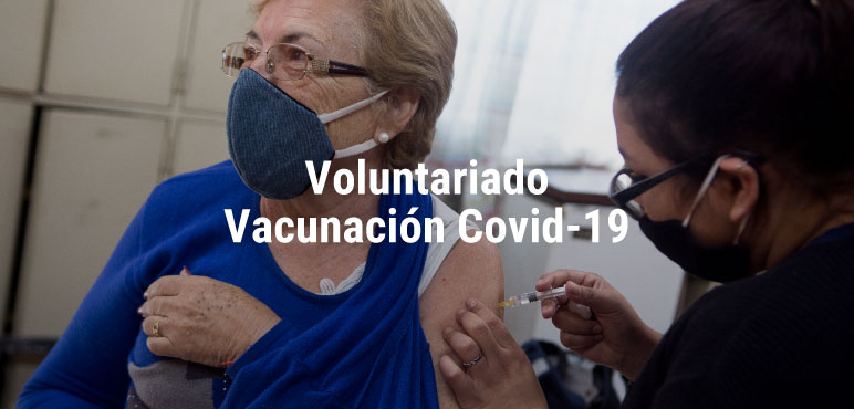 Convocatoria de voluntarios/as para vacunación COVID-19