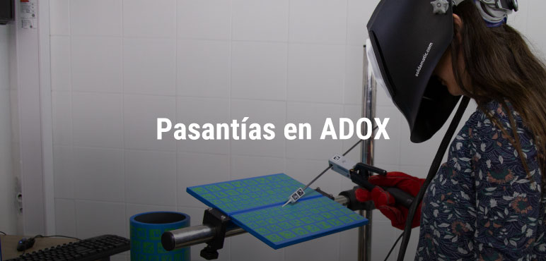 Nueva convocatoria a pasantías en empresa ADOX