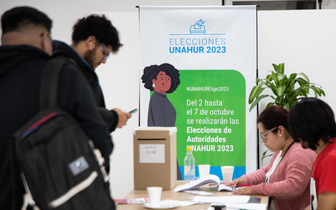 #UNAHURElige: Comenzó la semana electoral en la Universidad