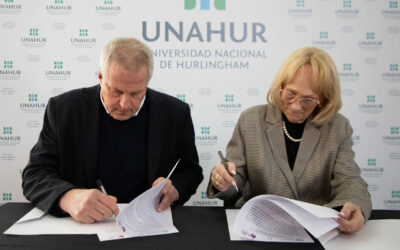 Firma de convenio con la Universidad Evangélica