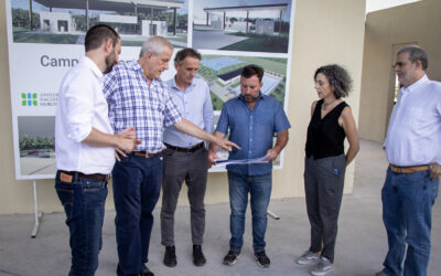 El Campo de Deportes de la UNAHUR entra en su etapa final de obra
