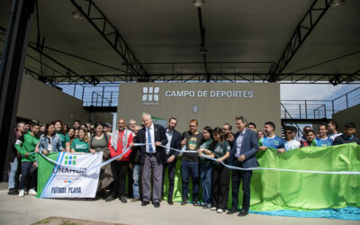 La UNAHUR inauguró su Campo de Deportes